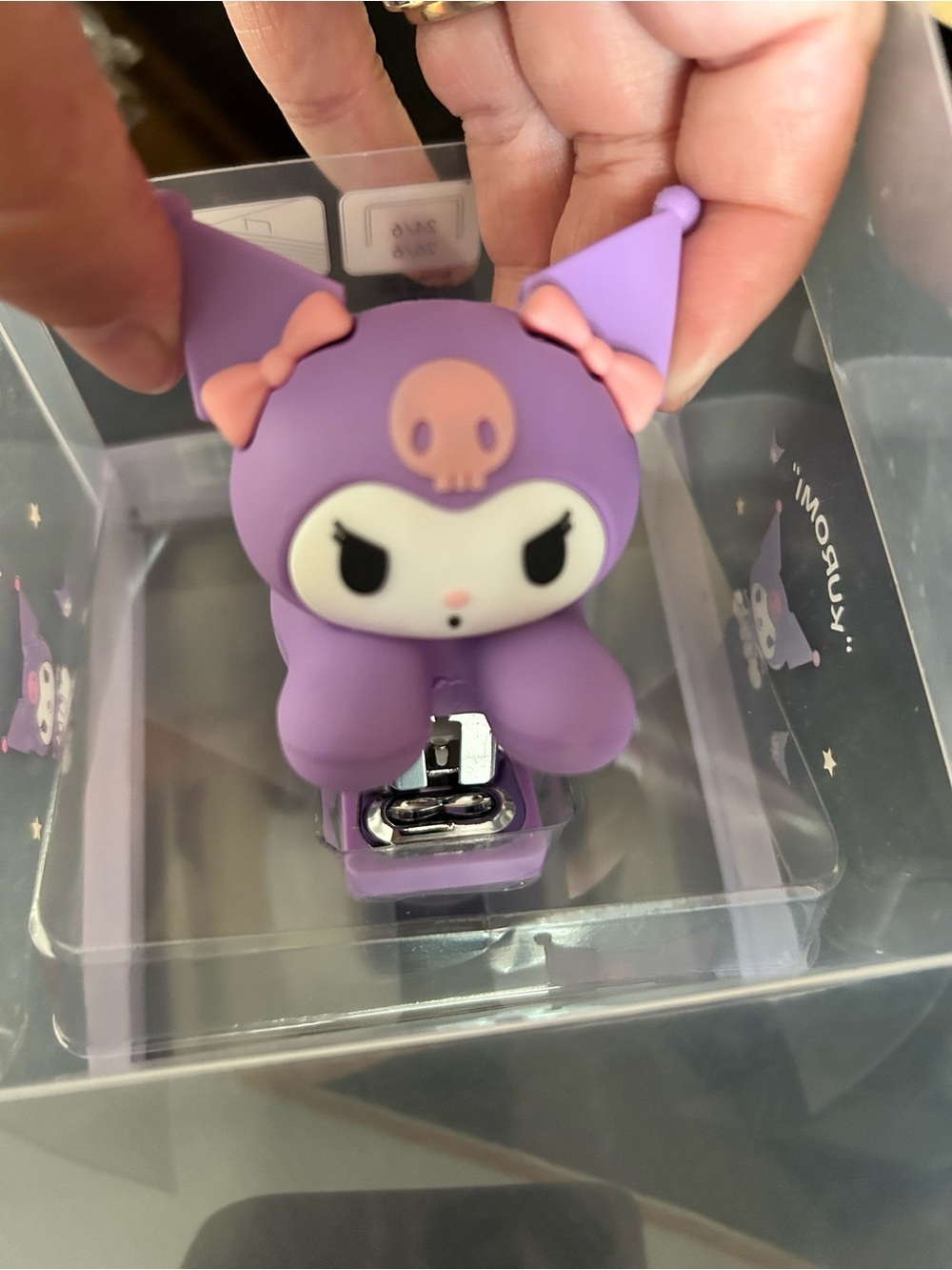 4/$50 Kuromi Purple Cartoon Character Stapler